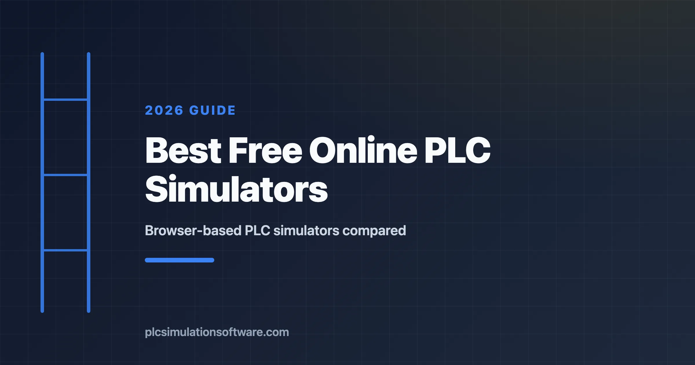 Best free online PLC simulators 2026 compared — browser-based, no install