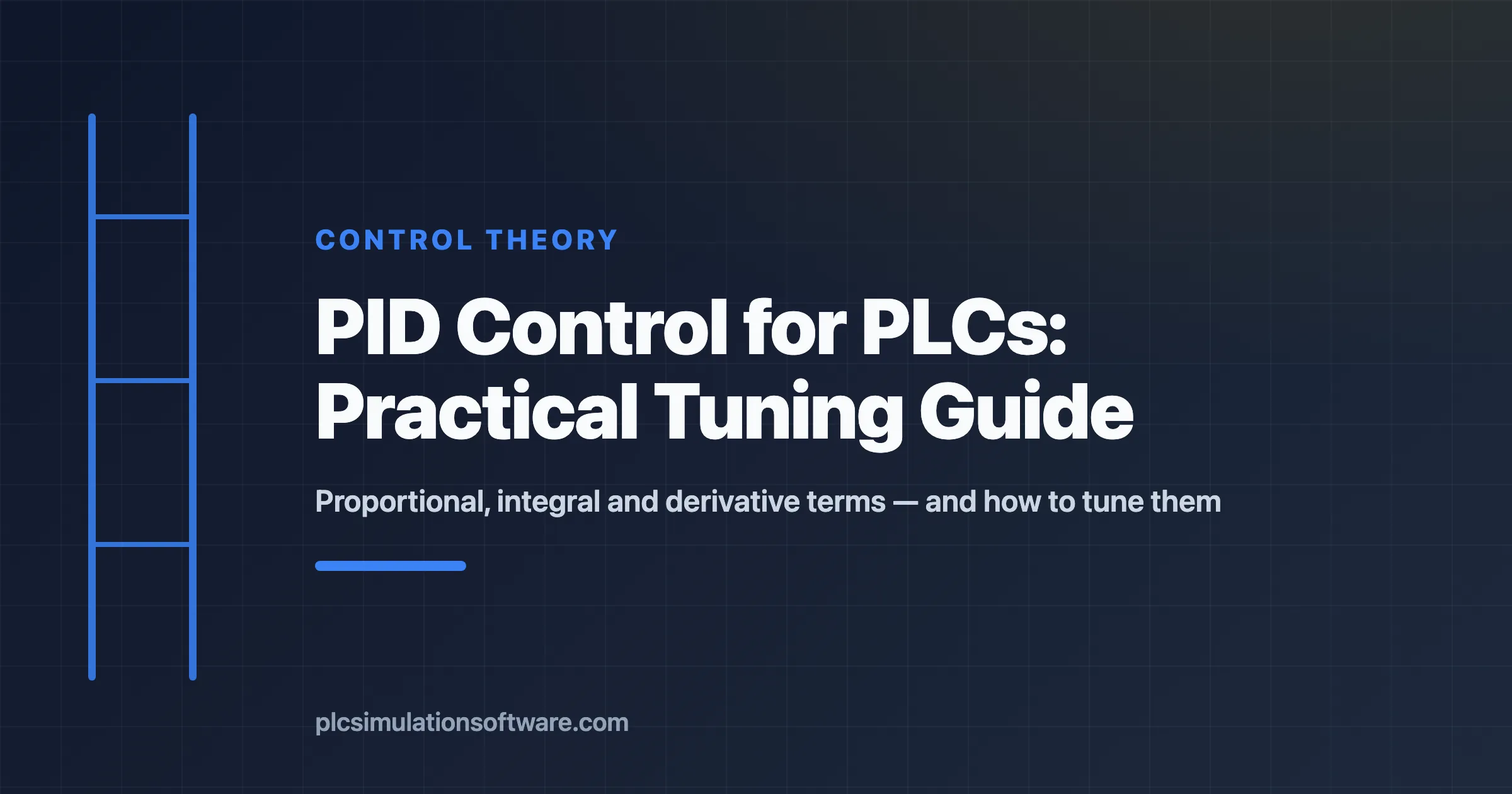 PID control for PLCs practical tuning guide hero image