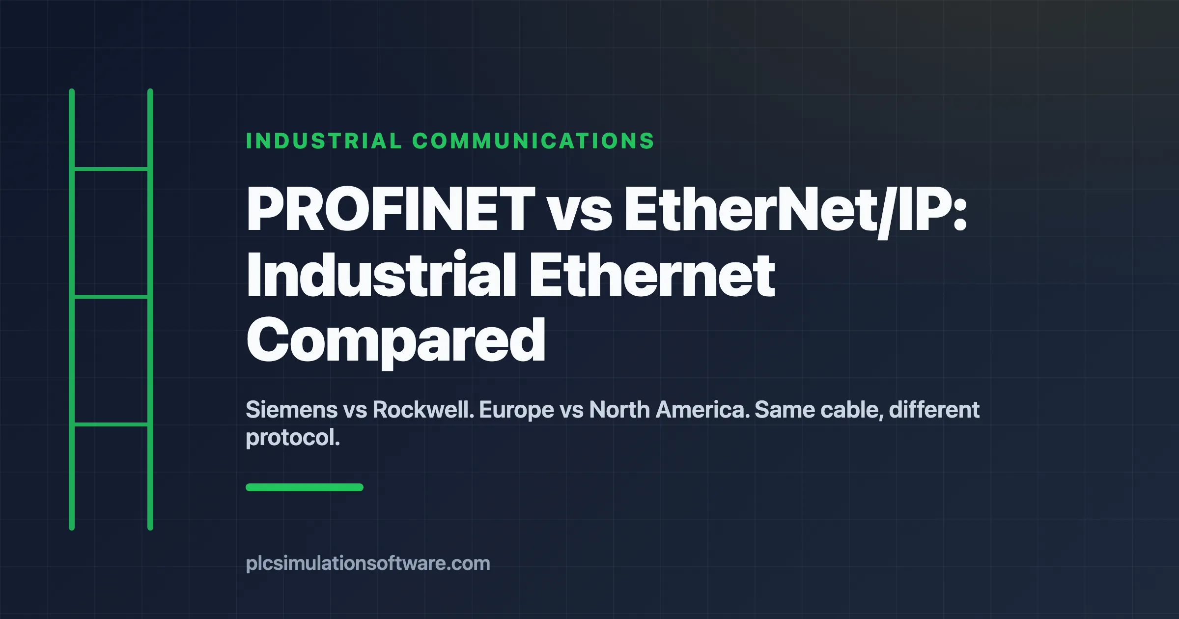 PROFINET vs EtherNet/IP — industrial Ethernet protocols on standard hardware