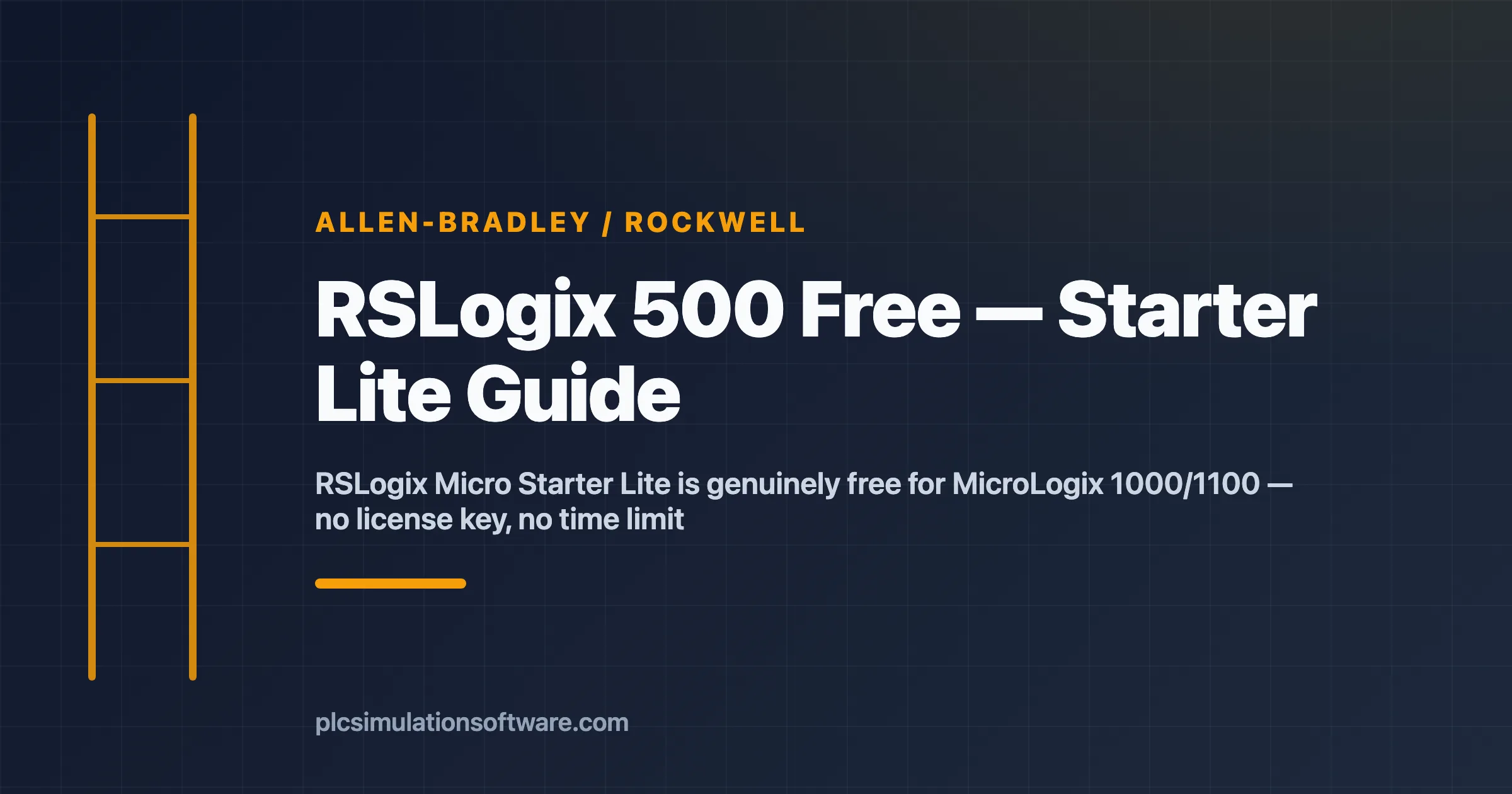 RSLogix 500 free download guide — RSLogix Micro Starter Lite, system requirements, and browser practice alternative